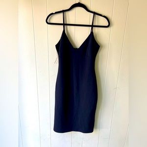 Blue Blush Bodycon Dress black size medium